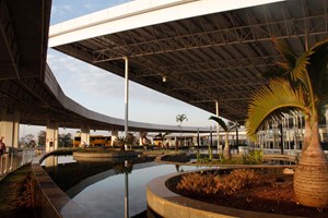 Fachada do Terminal Rodoviário de Brasília